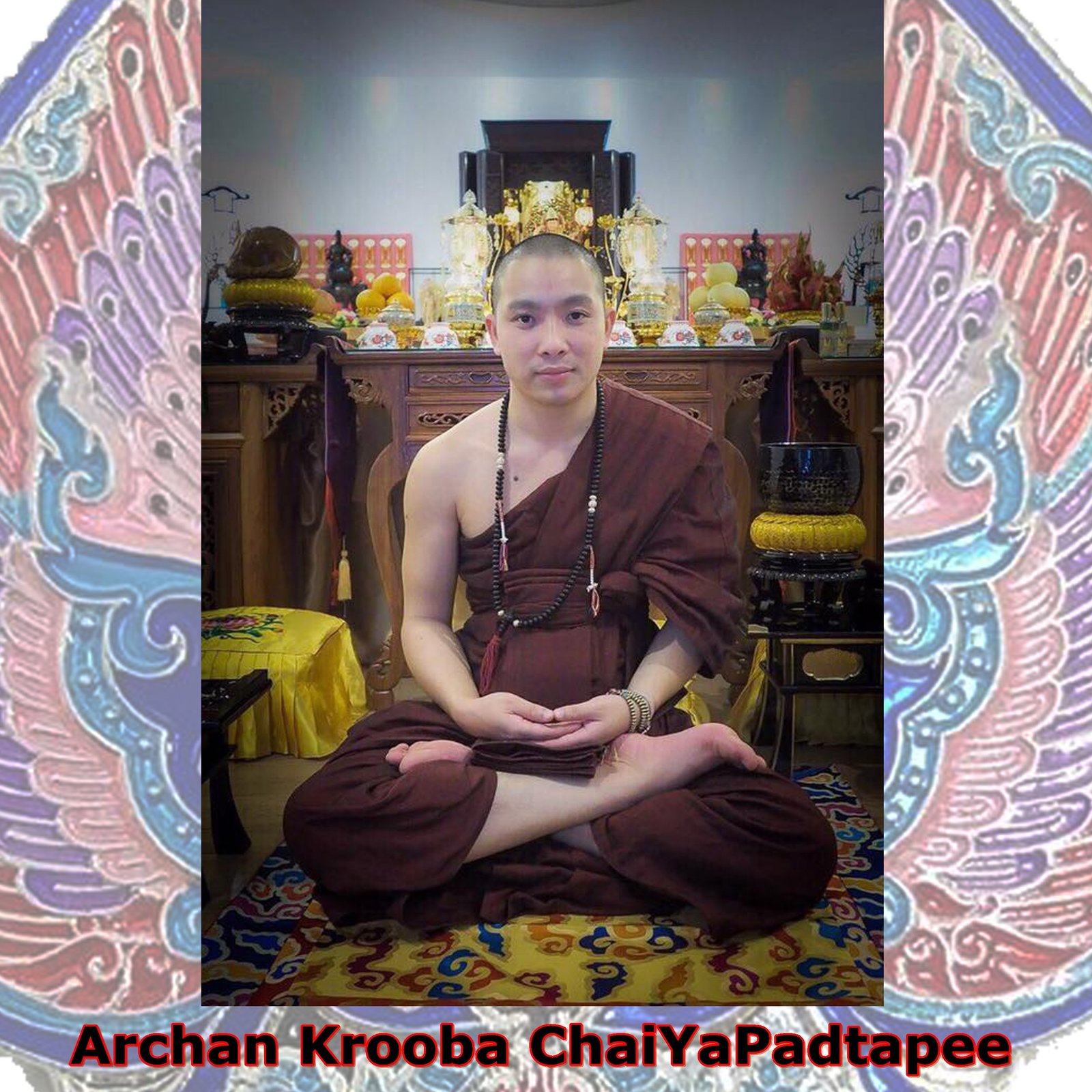 Thai Amulets Nok Yoong Tong Mahasedtee/Gold Peacock Millionaire Amulet