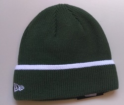 New Era NFL Unisex Beanie NEW YORK JETS Green White Trim Football Beanie  - £19.10 GBP