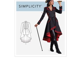Simplicity Sewing Pattern 9086 11595 Costume Coat Misses Size 14-22 - £12.16 GBP