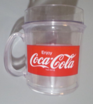Enjoy Coca-Cola Plastic Mug 12 oz - £4.37 GBP