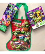 Teenage Mutant Ninja Turtles Christmas Stocking Bundle 4pcs - £10.08 GBP