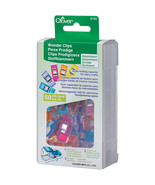 Clover Wonder Clips-Assorted Colors 50/Pkg.1 Pack of 1 Piece - £23.98 GBP