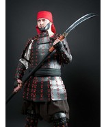 Armure de guerrier en cuir de samouraï japonais médiéval Armure historiq... - £393.92 GBP