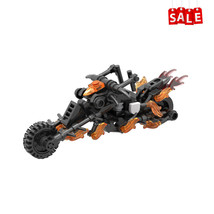 CS Motorcycles from the Movie Series:Fictional Motorcycle with Flames 111 Pieces - £16.42 GBP