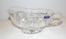 STUNNING SIGNED MARQUIS BY WATERFORD CRYSTAL CANTERBURY SAUCE BOAT WITH ... - £35.60 GBP