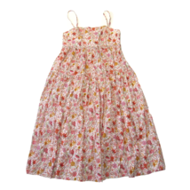 NWT J.Crew Tiered Organic Cotton Dress in Liberty® Garden of Life Print 14 - £78.85 GBP