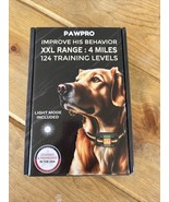 PAWPRO 4-Mile Dog Training Collar Waterproof Rechargeable Adjustable Levels - £25.91 GBP