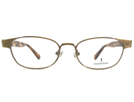 Seraphin Eyeglasses Frames PENN COL.8518 Brown Horn Matte Gold 51-17-140 - £124.47 GBP