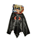 Jakks DC Super Hero Girls Harley Quinn Cape  Size 4 to 6X (Halloween Cos... - £10.17 GBP