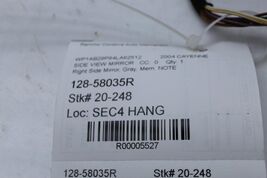 Passenger Side View Mirror Power With Memory Fits 03-06 PORSCHE CAYENNE 5527 image 2