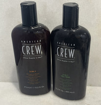 American Crew 3-in-1 &amp; 3-in-1 Tea Tree Shampoo, Conditioner &amp; Body Wash 15.2oz - $25.34