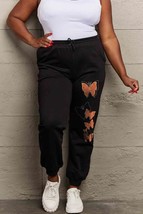 Simply Love Full Size Butterfly Graphic Sweatpants - £27.32 GBP