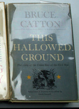 Bruce Catton Civil War HALLOWED GROUND HC DJ VG NF - £6.07 GBP