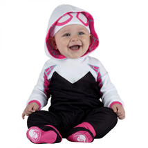 Spider-Gwen Infant Costume with Non-Slip Booties Multi-Color - £33.80 GBP