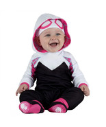 Spider-Gwen Infant Costume with Non-Slip Booties Multi-Color - £35.77 GBP