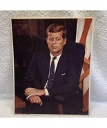 American President JFK John F Kennedy Cardstock Picture 8x10 Bachrach KG... - £9.29 GBP