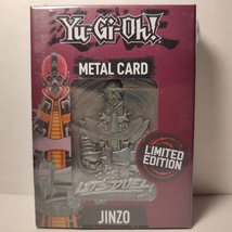 Yugioh Jinzo Pharaoh&#39;s Servant Metal Card Silver Ingot Official Collectible - £26.30 GBP
