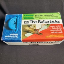 Vtg Greist Buttonholer Automatic Stitch Attachment In Original Box - $19.75