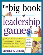 Big Book of Leadership Games Fun Activities Improve Communication Productivity - £5.47 GBP