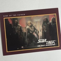 Star Trek The Next Generation Trading Card Vintage 1991 #208 Sins Of The Father - £1.55 GBP