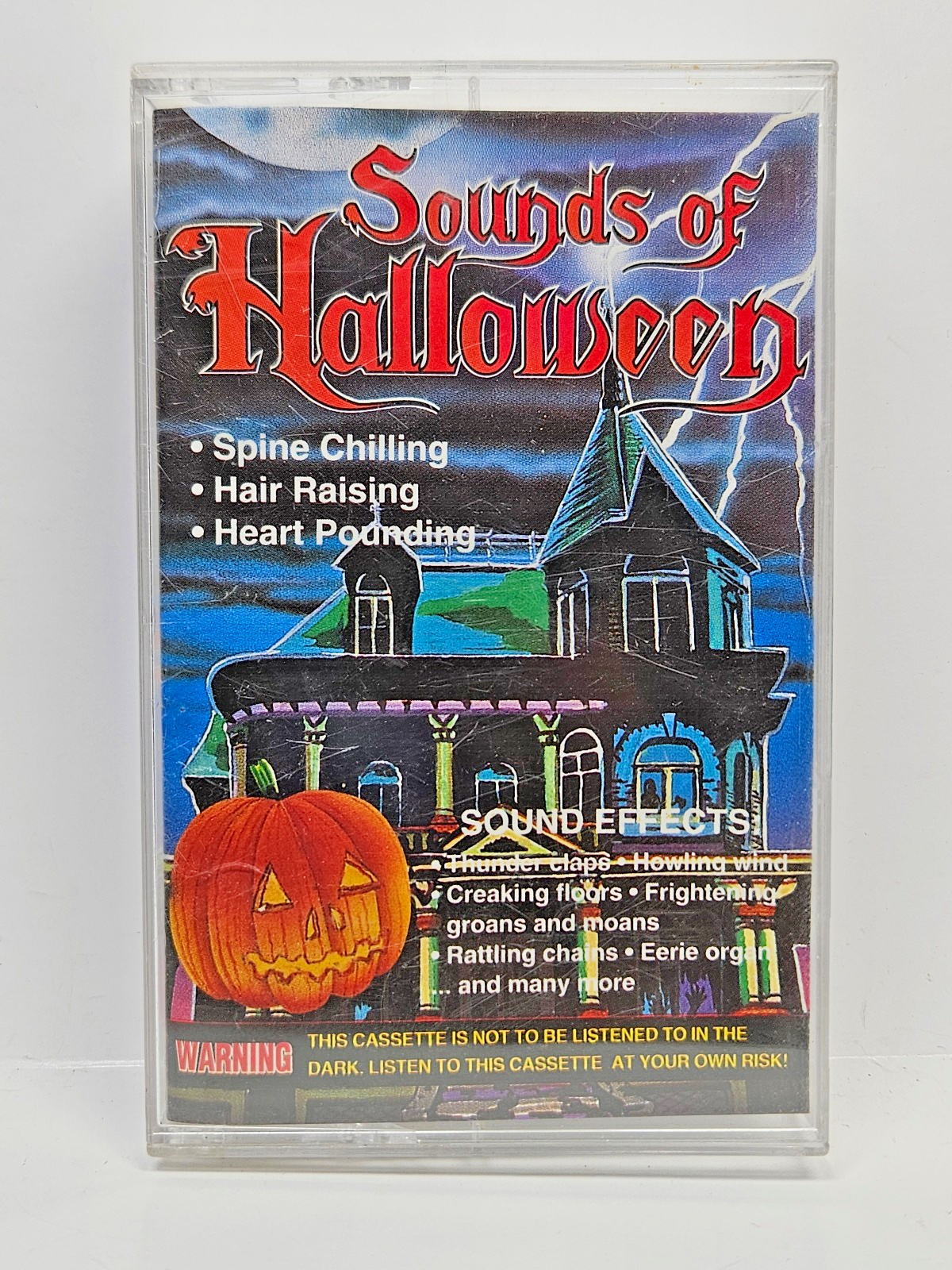 Cassette Tape Sounds of Halloween Spine Chilling Effects SOH-4 7190 - $8.95