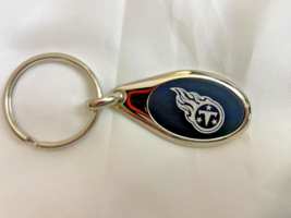 Tennessee Titans NFL Oval Key Chain Keychain Ring Car Auto Truck NEW - $10.88
