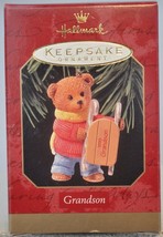 Hallmark - Grandson - Bear with Sled - Classic Keepsake Ornament - £9.22 GBP