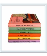 Mini Mother Goose Board Books Set of 6, 1984 Derrydale, Childrens Nurser... - £8.63 GBP