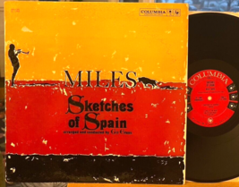 Miles Davis Sketches of Spain Vinyl LP Columbia CL 1480 1st Press 6 Eye Mono - $24.99