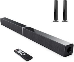 Sound Bar,Detachable Sound Bars For Tv With Surround Sound System For, Mounted - £103.58 GBP