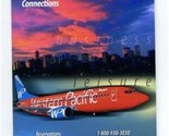 Western Pacific Airlines Timetable Flight Schedule February 2- April 5 1997 - $13.86