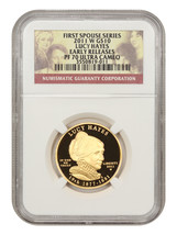 2011-W $10 Lucy Hayes NGC PR70DCAM (Early Releases) - £1,014.52 GBP