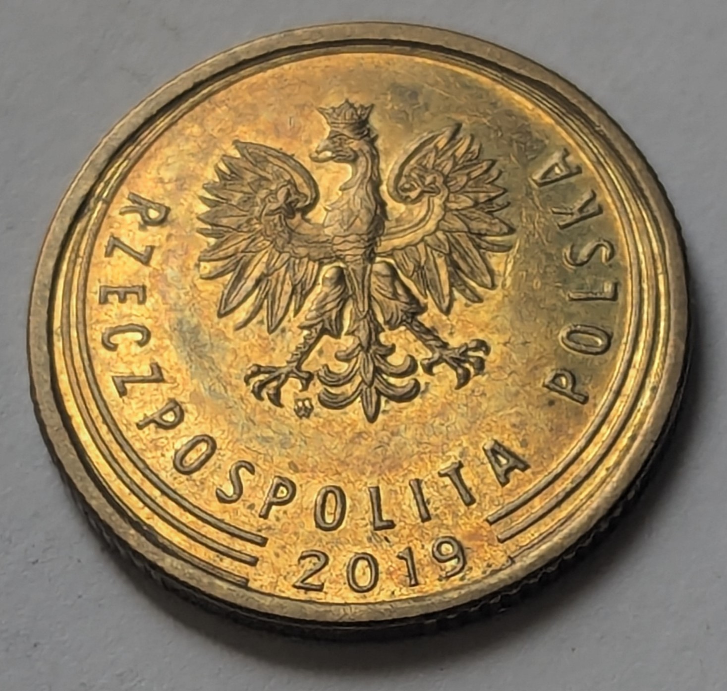 2019 Poland 5 Goszy Standard Circulation Coin - $0.99