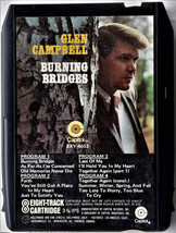 Glen Campbell - Burning Bridges (8-Trk, Album) (Good (G)) - £1.80 GBP
