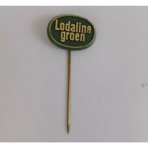 Vintage Lodaline Green German Stick Pinback Lapel Hat Pin - $10.19