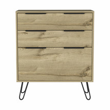 30" Brown and Black Three Drawer Dresser - $298.49