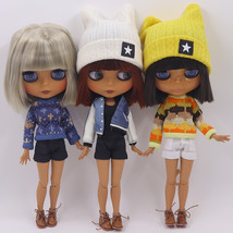 30cm Blythe Doll Cute 1/6 BJD Tan Skin Winter Set Girl Toys Kids Christm... - £59.61 GBP+