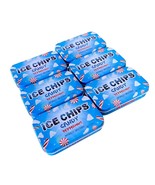 6 Empty Tins Fishing Sewing Beading Crafts Ice Chips Candy Made In USA PNW - $126.04 MXN