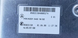 Mercedes Front Fuse Box Sam Relay Control Module Panel A 221 540 45 50 image 7