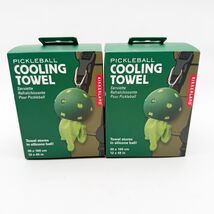 X2 Picklebal Cooling Towel Quick Dry 12” X 40” With Ball Storage Green - $19.99