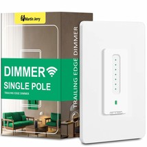 Martin Jerry&#39;S Smart Dimmer Switch | New, Trailing Edge Dimmer, 2.4G Wifi Only. - £30.71 GBP