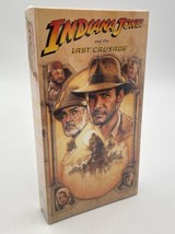 Indiana Jones &amp; the Last Crusade VHS Tape Factory Sealed New 31859 Water... - £11.14 GBP