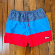 VINEYARD VINES Swim Trunks Shorts 4th of July Red White Blue Lined Men&#39;s... - £14.83 GBP