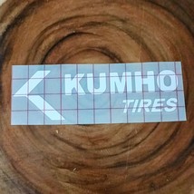 Kumho Tires Premium Vinyl Decal | JDM |  Import | Static | Low | Slammed... - $55.86 MXN+