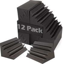 Acoustic Foam Bass Traps -12 Pack Wall Corner Studio Foam Blocks 12" X 7" X 7" L - £43.09 GBP