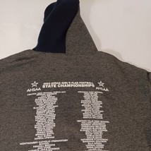 Dynasty sportswear ASHA State Championship Men's Gray Black Hoodie Sweatshirt XL image 14