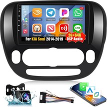 For Kia Soul 2014-2019 Android 13 Apple Carplay Car Stereo Radio GPS Nav... - $118.79