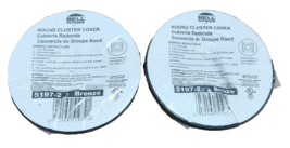 Weatherproof Cover (3) 1/2&quot; Outlet x 4.125&quot; D Bronze, Hubbell-Raco 5197-... - $2.74 CAD