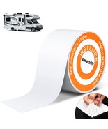 WELLUCK RV Roof Tape Sealant Roofing Tape, 4 Inch X 50 Foot Natural Whit... - $774.49 MXN