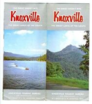 Knoxville Tennessee Brochure Great Smoky Mountains National Park 1950's - $14.83